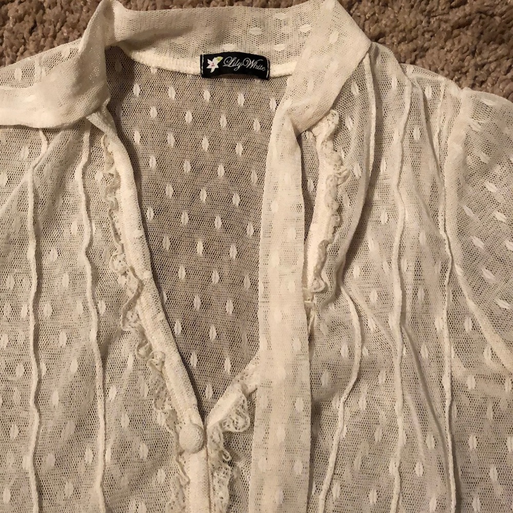 Sheer Blouse - Picture 2 of 3